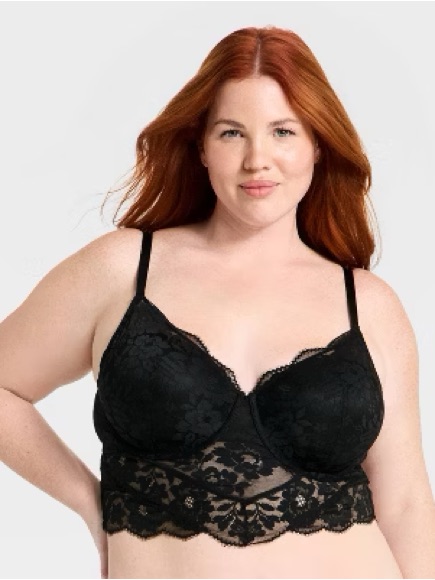 Black Lace Lingerie 4x